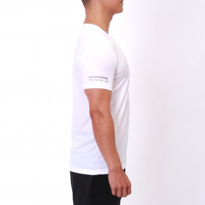 Men&#039;s TL V-Neck T-Shirt เสื้อวิ่งผู้ชาย สีขาว